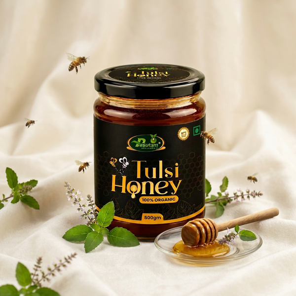 Pasutam Tulsi Honey Natural Unprocessed