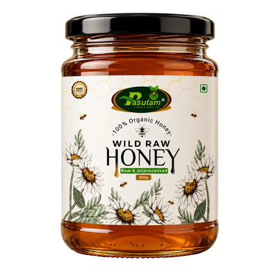 Wild Raw Unfiltered Honey