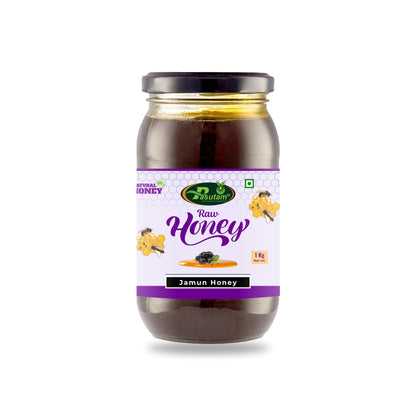Pasutam Raw Jamun Honey | 100% Pure & Natural | Unfiltered Honey for Daily Wellness