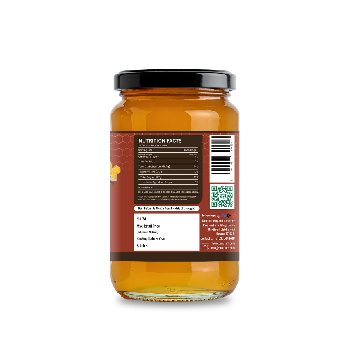 Pasutam Sidr Raw Honey