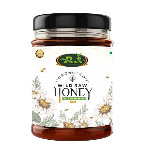 Wild Raw Unfiltered Honey - Pasutam Farm